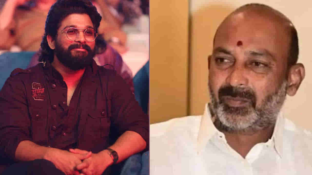 Allu Arjun Arrest: అల్లు అర్జున్ అరెస్టుపై స్పందించిన కేంద్ర మంత్రి బండి సంజయ్.. పోలీసుల తీరుపై ఆగ్రహం