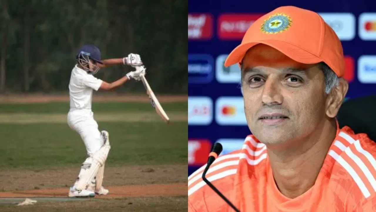 Anvay Dravid: తండ్రి తగ్గ తనయుడు అనిపించుకొంటున్న జూనియర్ వాల్ !