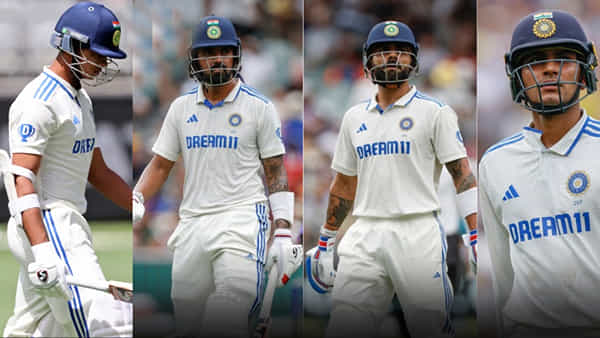 Pink Ball Test: పింక్ బాల్ అంటే భయంపోలేగా పుష్ప.. కష్టాల్లో భారత్.. డిన్నర్ బ్రేక్లోపే 4 వికెట్లు డౌన్..