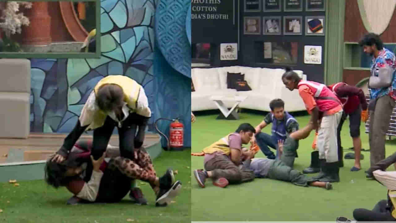 Bigg Boss 8: ఓరి మీ దుంప తెగ..! మీరెక్కడ దొరికార్రా బాబు.. టాస్క్‌లో కంటెస్టెంట్‌ను కొరికిన హౌస్‌మెట్