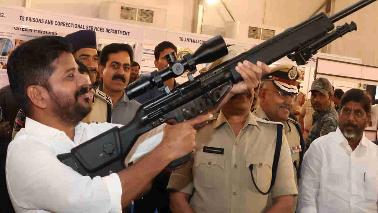 Sniper Rifle: రైఫిల్ గురిపెట్టిన సీఎం రేవంత్.. టార్గెట్ అస్సలు మిస్ అవ్వదు!