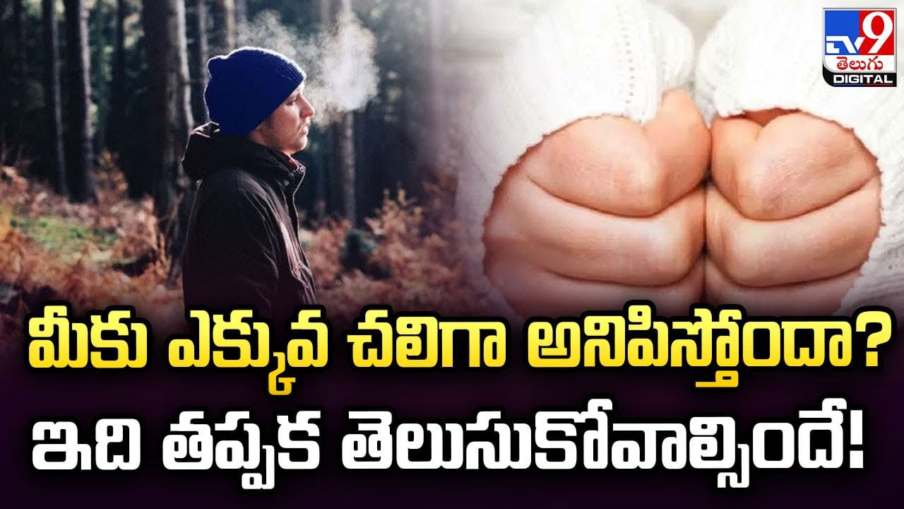 ఇతరులకన్నా మీకు కాస్త చలి ఎక్కువగా ఉంటుందా ?? అయితే ఇది తప్పక తెలుసుకోవాల్సిందే