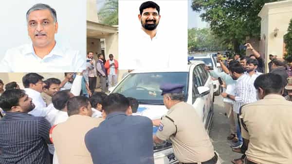 బీఆర్ఎస్ ఎమ్మెల్యేలు హరీశ్రావు, కౌశిక్రెడ్డి అరెస్ట్.. అదుపులోకి తీసుకున్న బంజారా హిల్స్ పోలీసులు