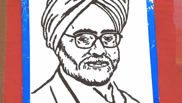 Telangana News: ఏం టాలెంట్ భయ్యా.. ఆవాలతో మాజీ ప్రధాని ఆర్ట్.. చూడడానికి రెండు కండ్లు చాలవ్..