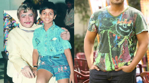 దివంగత ఎన్టీఆర్తో ఉన్న ఈ బుడ్డోడిని గుర్తు పట్టారా? ఇప్పుడు టాలీవుడ్ క్రేజీ హీరో.. నందమూరి ఫ్యామిలీ కాదండోయ్