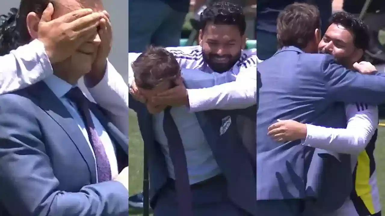 Border Gavaskar Trophy: వీరి వీరి గుమ్మడి పండు వీరిద్దరు వికెట్ కీపర్లు.. మ్యాచ్ తరువాత సరదా సన్నివేశం.. వీడియో వైరల్