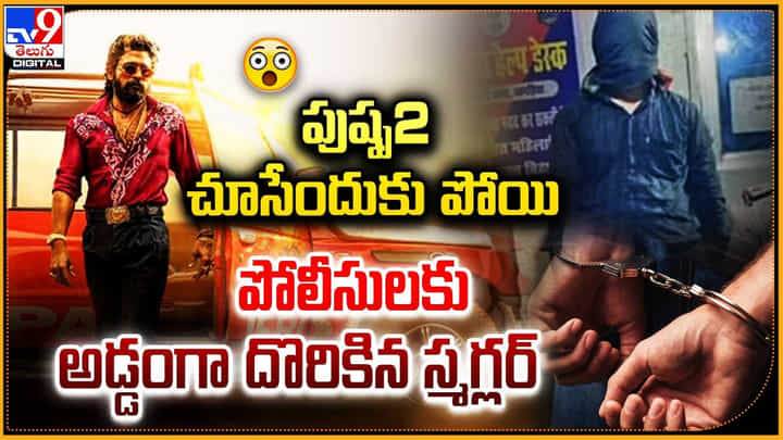 పుష్ప2 చూసేందుకు పోయి.. పోలీసులకు అడ్డంగా దొరికిన స్మగ్లర్ పుష్ప2 చూసేందుకు పోయి.. పోలీసులకు అడ్డంగా దొరికిన స్మగ్లర్