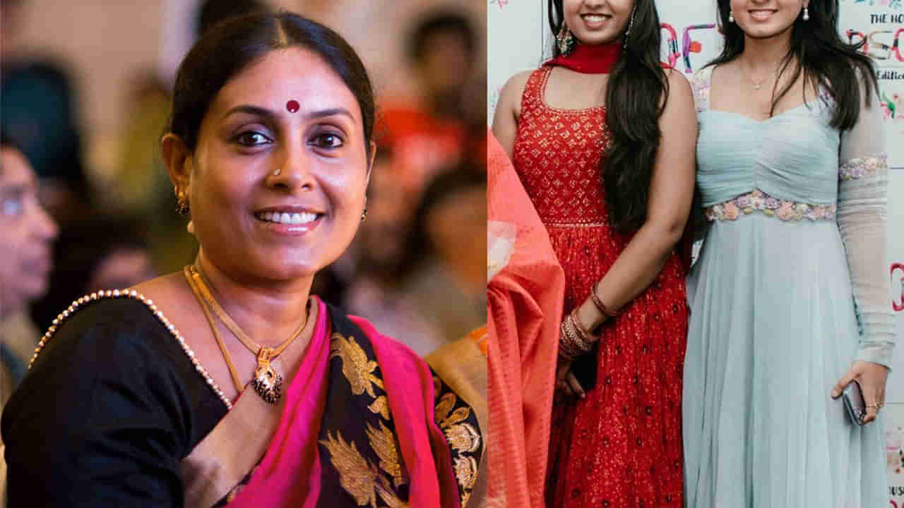 Actress Saranya: ఈ నటి కూతుర్లు ఇద్దరూ ఫేమస్ డాక్టర్స్.. హీరోయిన్లను మించిన అందం.. ఫోటోస్ వైరల్..