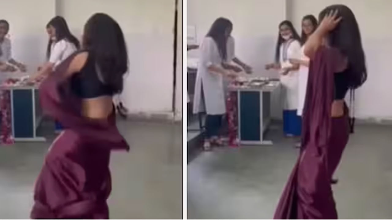 Teacher Dance in Classroom : క్లాస్ రూమ్ లో యంగ్‌ టీచర్ డ్యాన్స్.. సోషల్ మీడియాను షేక్ చేస్తున్న వీడియో