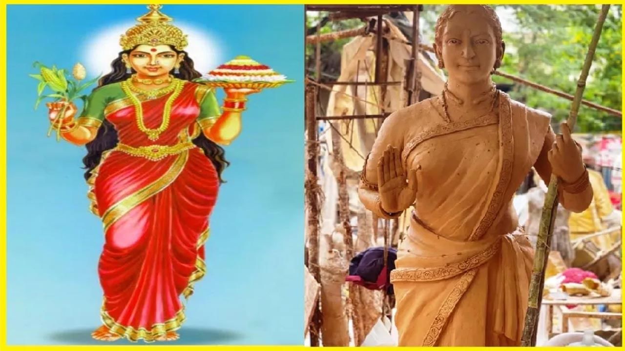 Telangana Thalli Statue: ఒకే రోజు ఒకే సమయానికి రెండు వేరు వేరు తెలంగాణ తల్లి విగ్రహాలు..!