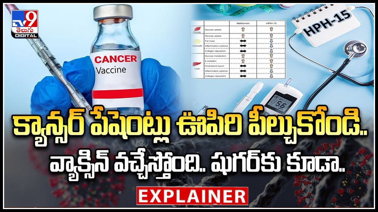 Cancer-Sugar: క్యాన్సర్ పేషెంట్లు ఊపిరి పీల్చుకోండి.. వ్యాక్సిన్ వచ్చేస్తోంది.! షుగర్ కు కూడా..