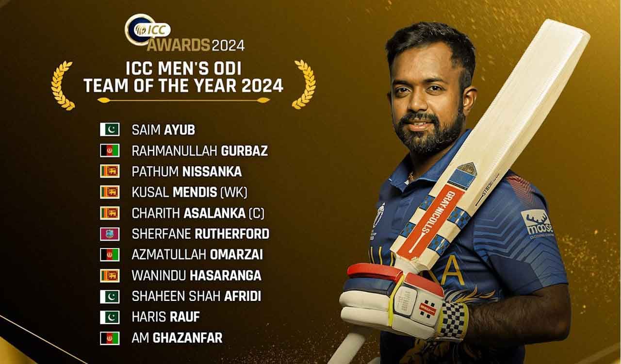 2024 ICC ODI Team: కెప్టెన్ గా చరిత్ అసలంక.. టీమిండియా ప్లేయర్లకు చోటు దక్కలేదుగా.. అసలు కారణమిదేనా..?..?