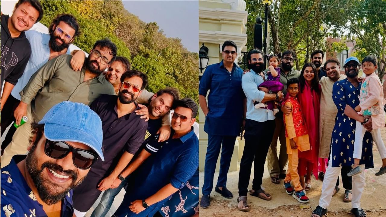 Manchu Manoj: మెగా హీరోలతో మంచు మనోజ్ సంక్రాంతి సంబరాలు.. ఫొటోస్ ఇదిగో