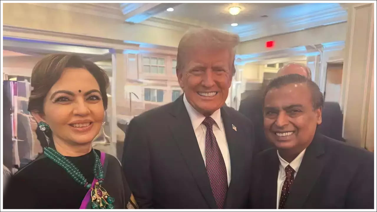 Donald Trump: ట్రంప్ ప్రమాణ స్వీకారానికి ముందు విందు.. హాజరైన ముఖేష్ అంబానీ, నీతా!