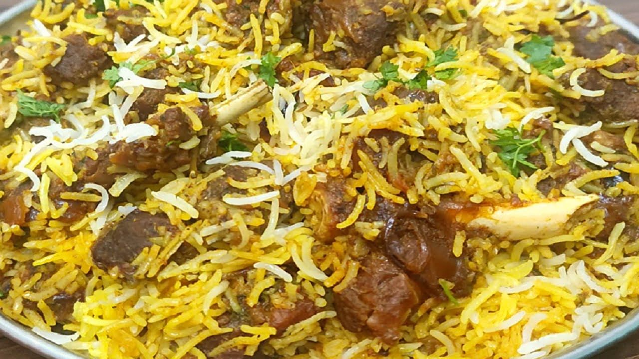 Mutton Biryani: పండగ స్పెషల్.. నోరూరించే మటన్ బిర్యానీ.. సింపుల్‌గా కుక్కర్‌లో చేసేయండిలా..