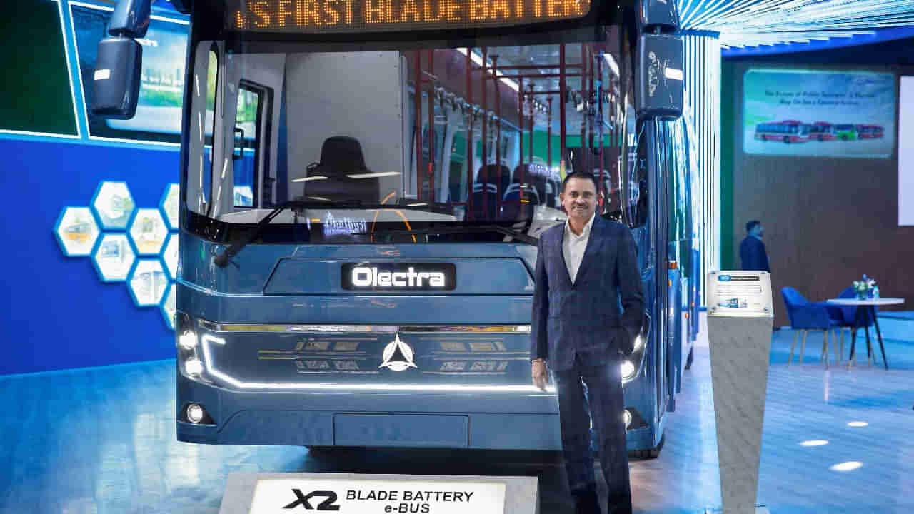 Olectra: భారత్ మొబిలిటీ గ్లోబల్ ఎక్స్పోలో ఆకట్టుకున్న ఒలెక్ట్రా కొత్త బస్సులు