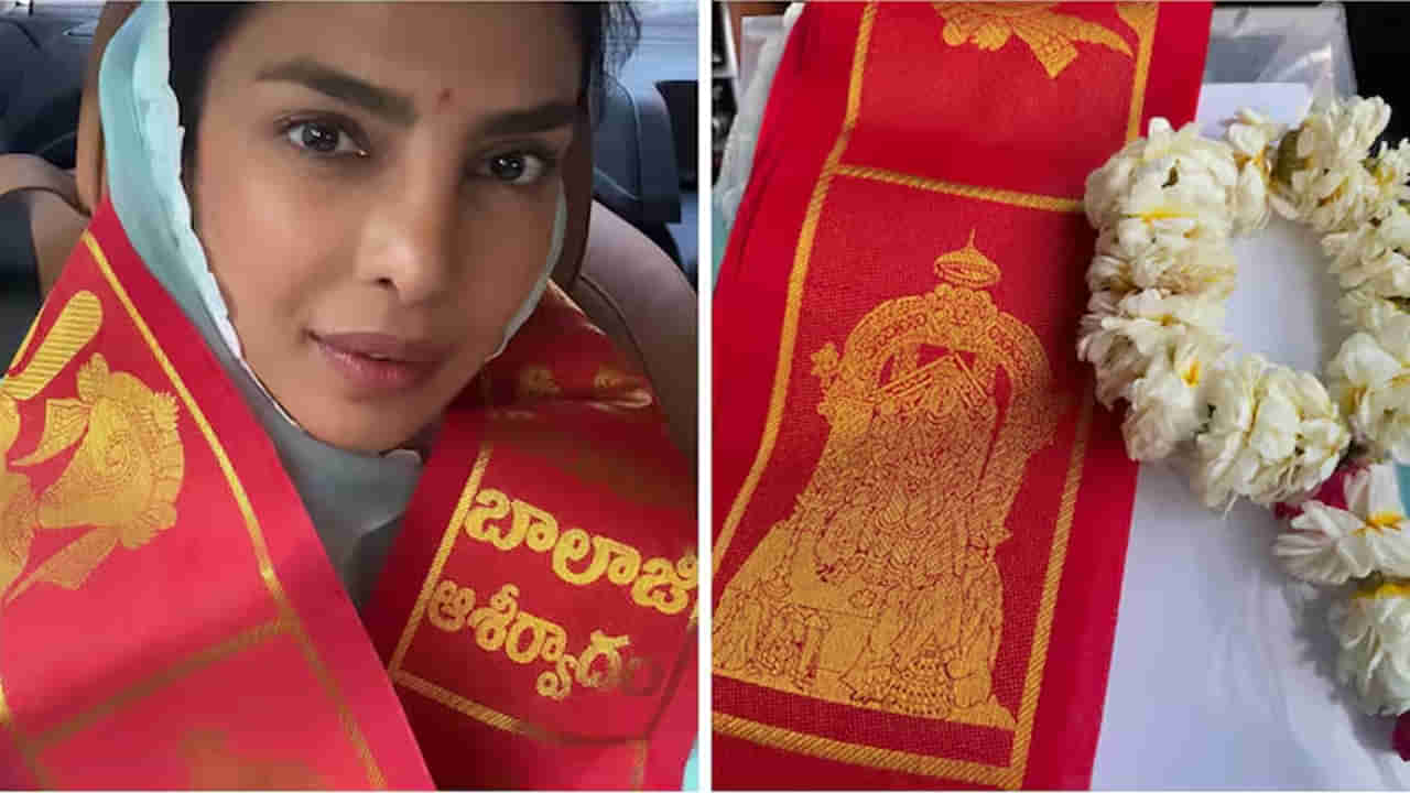 Priyanka Chopra: చిలుకూరు బాలాజీని దర్శించుకున్న ప్రియాంకా చోప్రా.. కొత్త ప్రయాణమంటూ పోస్ట్