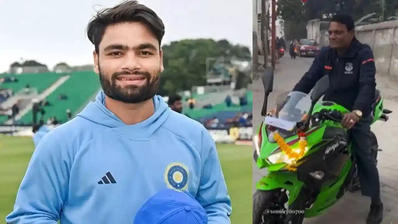 Rinku Singh: తండ్రికి స్పోర్ట్స్ బైక్ గిఫ్ట్ ఇచ్చిన టీమిండియా ఫినిషర్! ధర తెలిస్తే షాక్ అవ్వాల్సిందే