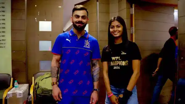 Ranji Trophy: మళ్ళీ ట్రెండింగ్లోకి వచ్చిన ఆర్సీబీ క్వీన్! ఈ సారి కోహ్లీతో ఉన్నాను అంటూ... వైరల్ అవుతున్న పోస్ట్