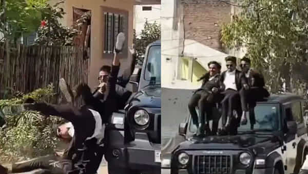 Viral Video: రీల్స్ పిచ్చి.. కాలేజీ ఫెర్వెల్లో కాస్త డిఫరెంట్గాట్రై చేశారు.. కట్ చేస్తే..