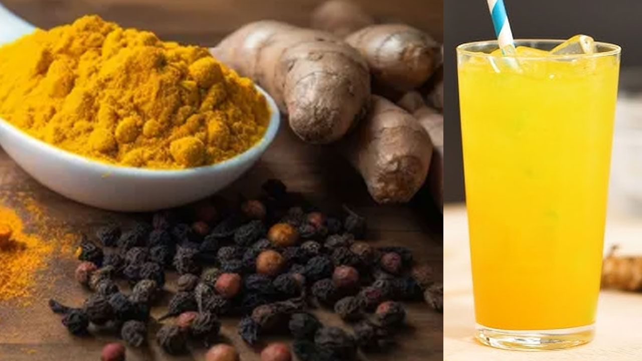 Turmeric Black Pepper Water