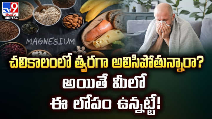 చలికాలంలో త్వరగా అలిసిపోతున్నారా? అయితే మీలో ఈ లోపం ఉన్నట్టే! చలికాలంలో త్వరగా అలిసిపోతున్నారా? అయితే మీలో ఈ లోపం ఉన్నట్టే!