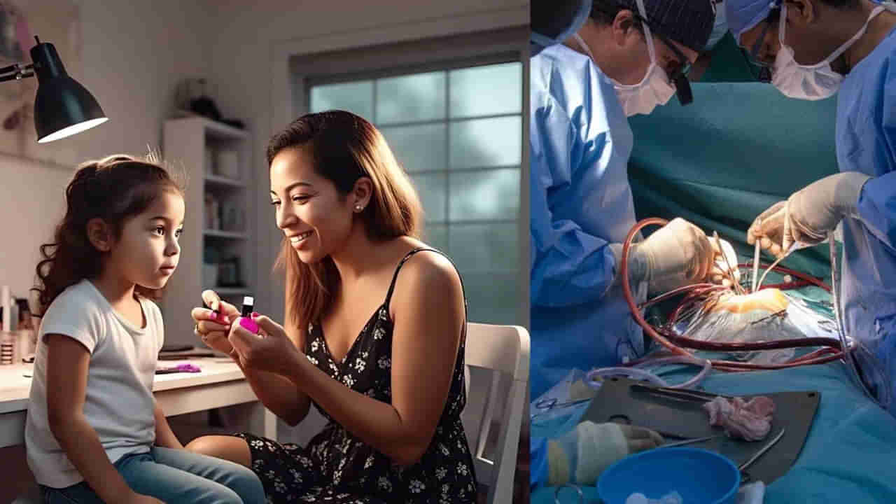 తల్లి పెట్టుకున్న నెయిల్‌ పాలిష్‌.. చిన్నారి పాలిట శాపంగా మారింది..! ఏం జరిగిందంటే..