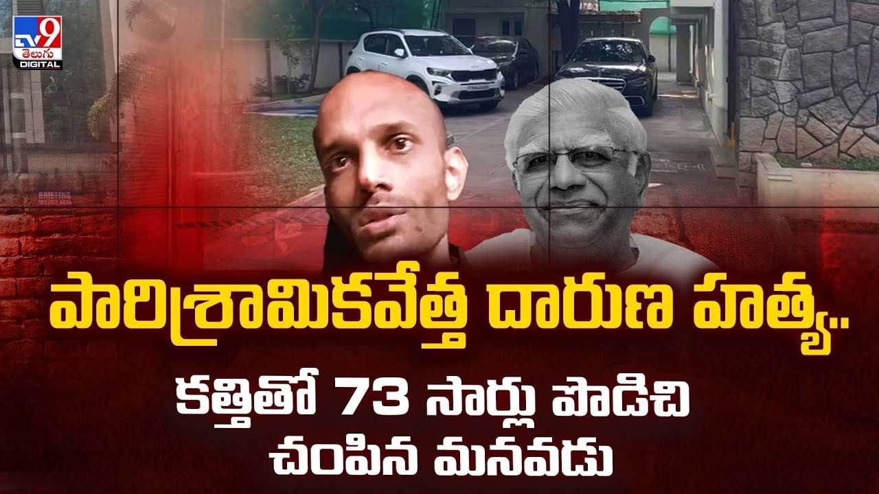 కత్తితో 73 సార్లు పొడిచి చంపిన మనవడు వీడియో
