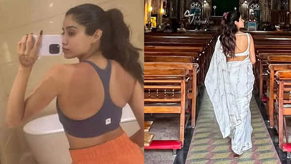 Tollywood: బాబోయ్.. క్రేజీ ఫోజులతో నెట్టింటిని హీటెక్కిస్తోన్న హీరోయిన్.. పాన్ ఇండియా బ్యూటీ ఎవరంటే..