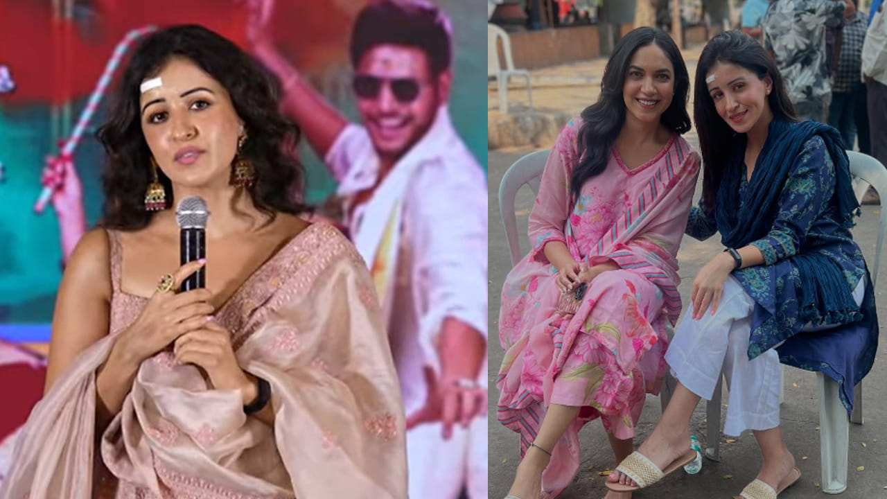 Actress Anshu: అరే.. అన్షు తలకు ఏమైంది? గాయంతోనే మజాకా ఈవెంట్‌కు మన్మథుడు హీరోయిన్.. ఫొటోస్ వైరల్