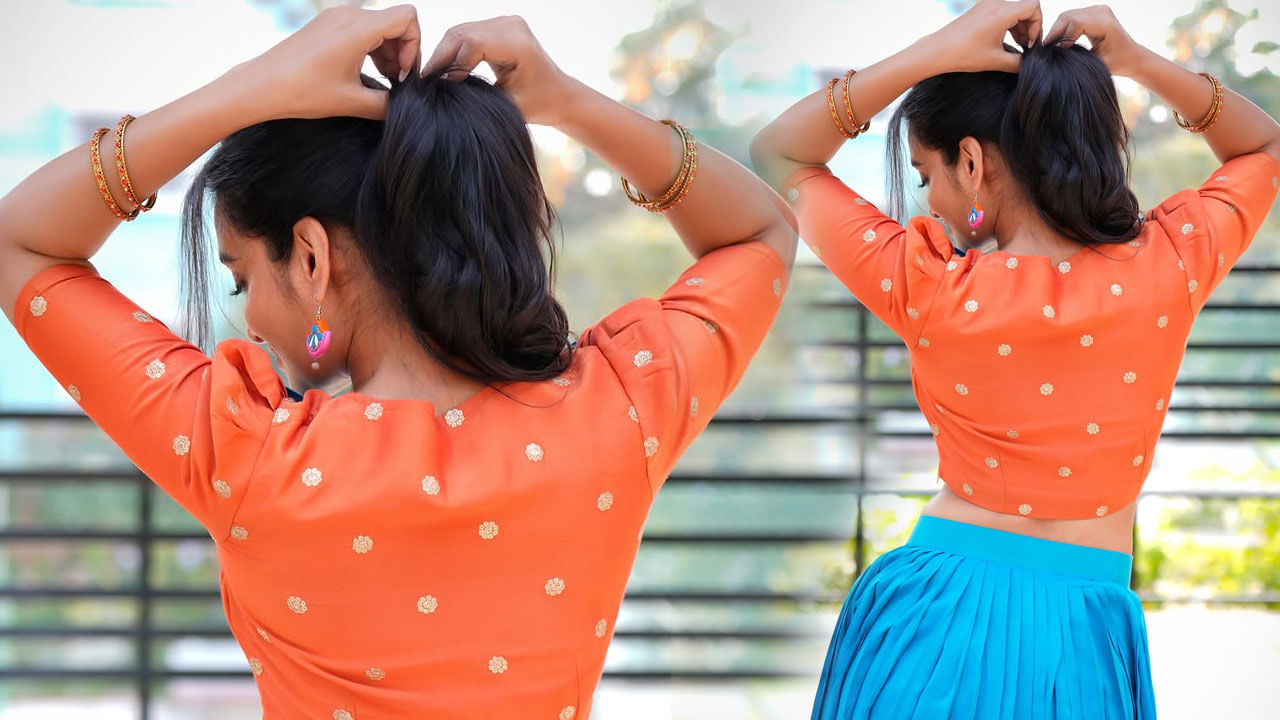 ప్రస్తుతం పలు షోలలో యాంకరింగ్ చేస్తూ ఫుల్ బిజీగా ఉండే ఈ ముద్దుగుమ్మ వరస ఫొటో షూట్ తో కుర్రకారును ఆకట్టుకుంటుంది. తాజాగా ఈ అమ్మడు లెహంగాలో ఫొటోలకు ఫోజులిచ్చింది.