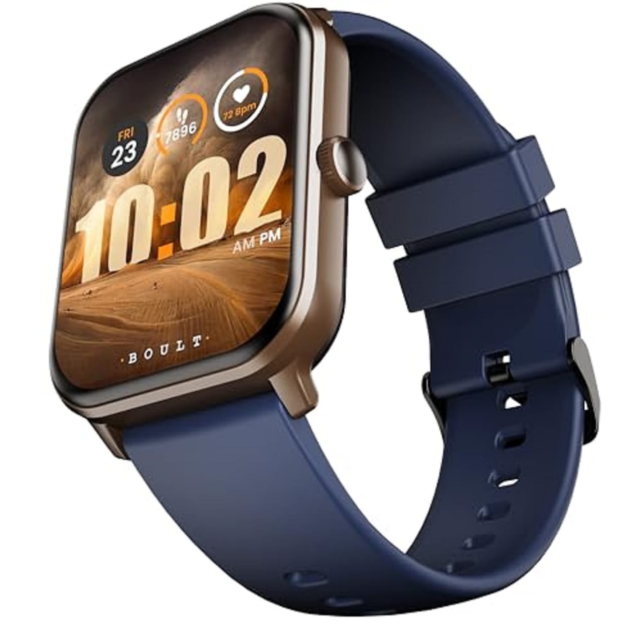 బౌల్ట్ డ్రిప్ట్ ప్లస్ స్మార్ట్ వాచ్ లోని 1.85 అంగుళాల హెచ్ డీ స్క్రీన్ ద్వారా విజువల్ చాలా స్పష్టంగా ఉంటుంది. బ్లూటూత్ కాలింగ్ ద్వారా  ప్రయాణ సమయంలో సులభంగా కాల్స్ ను చేసుకోవచ్చు. అంతర్నిర్మిత ఏఐ వాయిస్ అసిస్టెంట్ కమాండ్ ద్వారా వివిధ ఫంక్షన్లను నియంత్రించుకోవచ్చు.  హార్ట్ బీటు పర్యవేక్షణ తదితర అనేక ఆరోగ్య ట్రాకింగ్ ఫీచర్లు ఉన్నాయి. ఫిట్ నెస్ కు సంబంధించి మీకు అన్ని విధాలుగా ఉపయోగపడుతుంది. ఒక్కసారి చార్జింగ్ చేస్తే సుమారు ఏడు రోజులు పనిచేస్తుంది. కేవలం 38 గ్రాముల బరువుండే ఈ వాచ్ అమెజాన్ లో రూ.1399కి లభిస్తుంది. 

