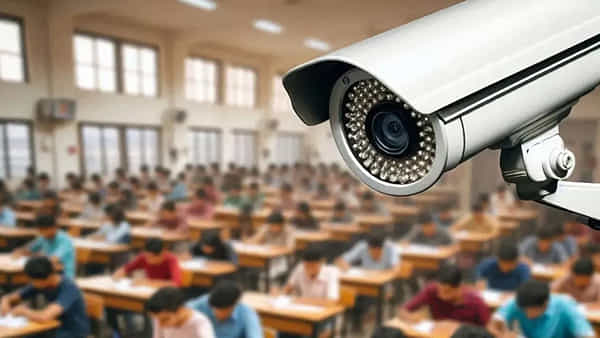 CCTV Cameras at Inter Exam Centres: పక్కా నిఘా నీడలో ఇంటర్ పబ్లిక్ పరీక్షలు.. 8 వేలకుపైగా సీసీ కెమెరాలు ఏర్పాటు..