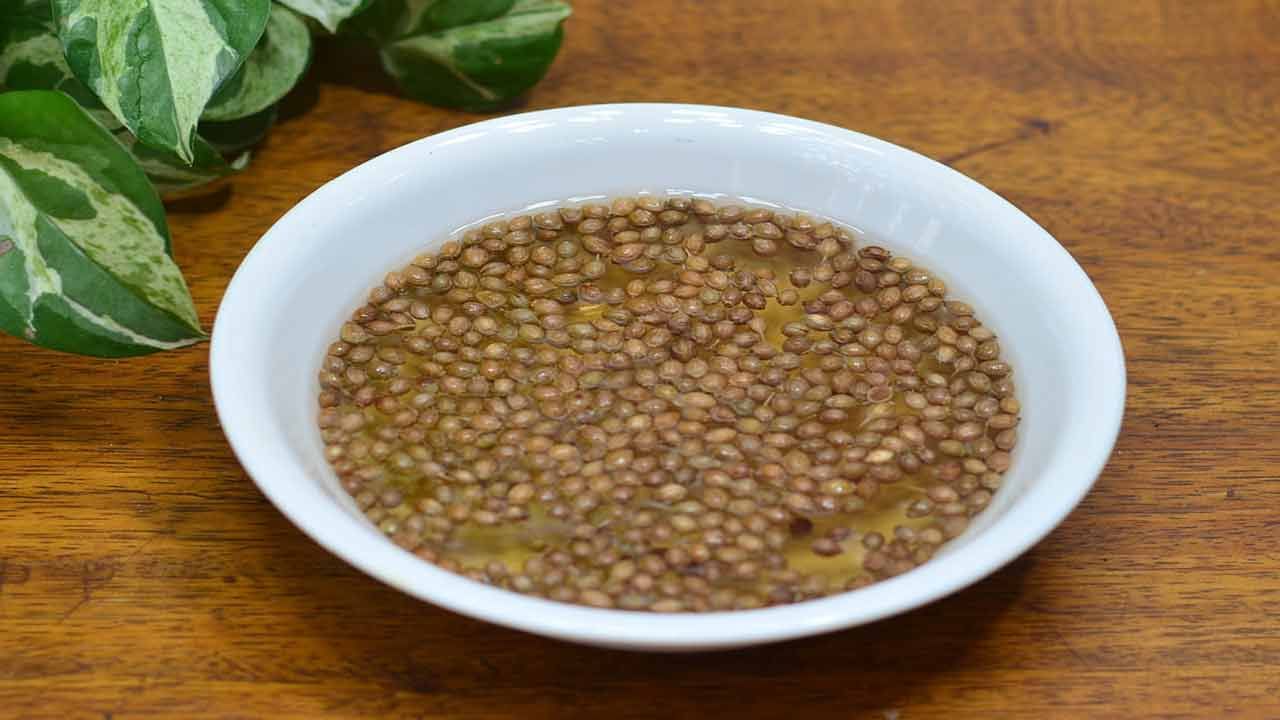 ధనియాల్లో విటమిన్‌ కె, విటమిన్‌ సి, విటమిన్‌ ఎ పుష్కలంగా లభిస్తాయి. వీటిని క్రమం తప్పకుండా తీసుకోవడం వల్ల జుట్టు ఆరోగ్యానికి ఎంతో మంచిది. ప్రతి రోజు ధనియాలు నానబెట్టిన నీటిని తీసుకుంటే జుట్టు రాలుడు సమస్య నుంచి ఉపశమనం లభిస్తుంది.