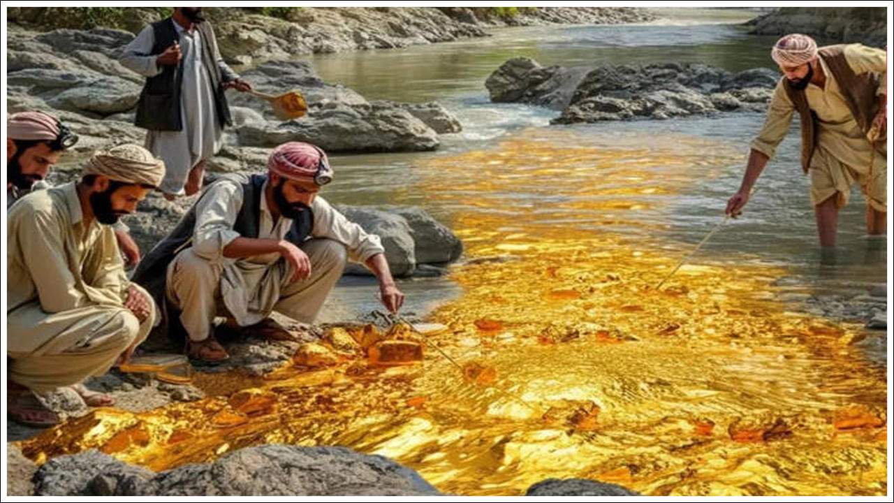 బంగారానికి ఉన్న డిమాండ్‌ అంతా ఇంతా కాదు. ప్రపంచంలో చాలా ప్రాంతాల్లో బంగారం నిల్వలు ఉన్నాయి. ఇలాంటి వాటిపై ప్రభుత్వాలు ప్రత్యేక దృష్టి సారిస్తున్నాయి. పాక్‌లో కూడా ఓ ప్రాంతంలో బంగారం నిల్వలు ఉండటంతో ప్రజలు పెద్ద ఎత్తున వెతికే పనిలో ఉన్నాయి. పాకిస్తాన్ వార్తాపత్రిక డాన్ నివేదిక ప్రకారం.. ఇక్కడి ప్రజలు రోజంతా నదీ గర్భం నుండి బురదను బయటకు తీసి బుదరలో బంగారాన్ని వెతికే పనిలో ఉన్నారు. వారు బురదతో నిండిన బకెట్లను ఇంటికి తీసుకెళ్లి ఆ బుదరలో బంగారాన్ని వెలికి తీసేందుకు ప్రయత్నాస్తున్నారు. 