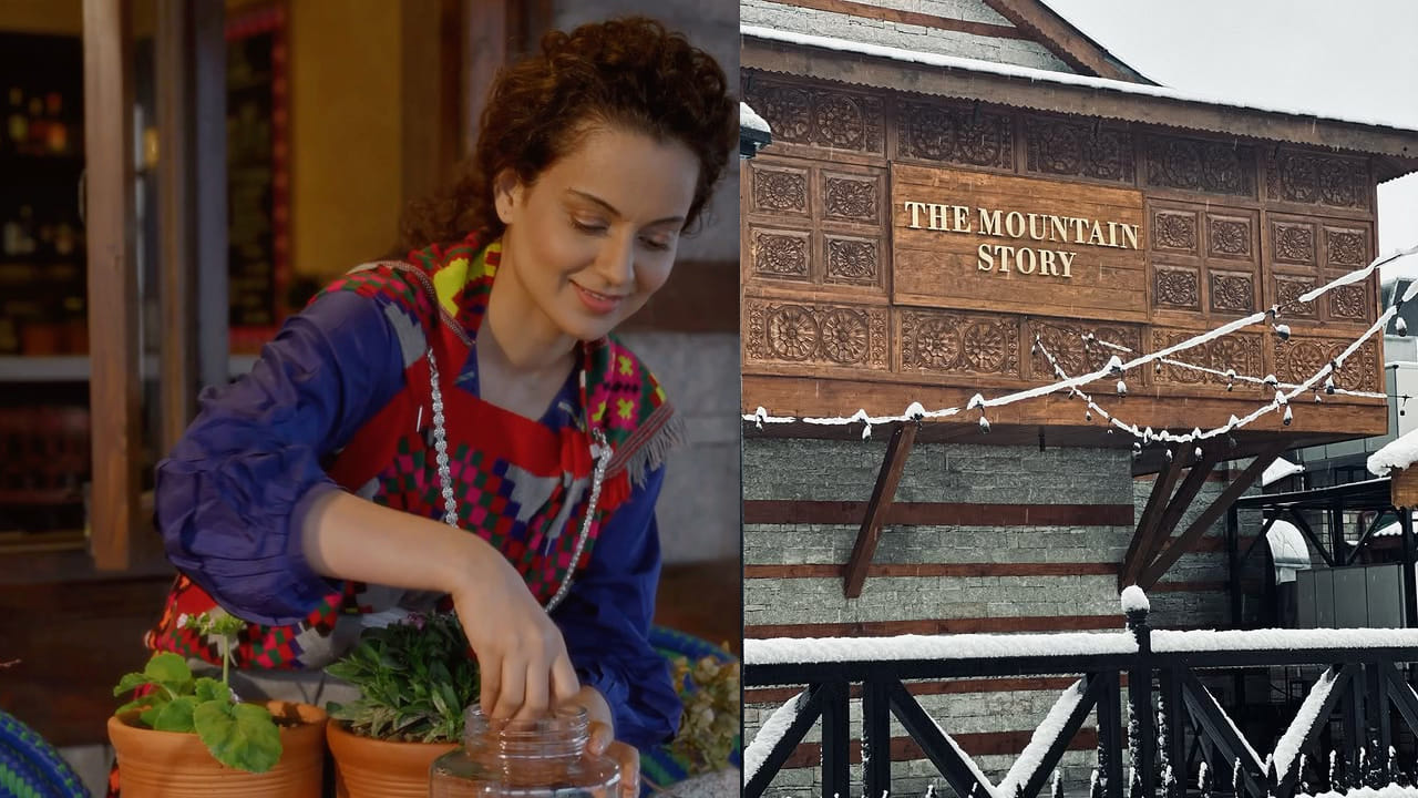ది మౌంటైన్‌ స్టోరీ పేరుతో హిమాలయాల్లో కేఫ్‌ ఏర్పాటు చేశారు నటి కంగన రనౌత్‌. ఫిబ్రవరి 14 నుంచి ఇది ప్రారంభం కానుంది. ట్రెడిషనల్‌ హిమాచల్‌ ఫుడ్‌ను మోడ్రన్‌ రెసిపీలతో కలిసి అందించడమే తన ధ్యేయమని చెప్పారు. రెస్టారెంట్‌ స్టార్ట్ చేయాలన్న తన చిన్న నాటి కల నెరవేరినందుకు ఆనందంగా ఉందన్నారు కంగన.