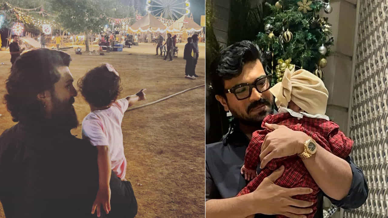 సానా బుచ్చిబాబు దర్శకత్వంలో రామ్ చరణ్ సినిమా చేస్తున్న విషయం తెలిసిందే. అయితే ఈ మూవీ షూటింగ్ హైదరాబాద్లో జరుగుతుంది. ఈ క్రమంలో చెర్రీ తన కూతురును షూటింగ్ సెట్కు తీసుకెళ్లారు.