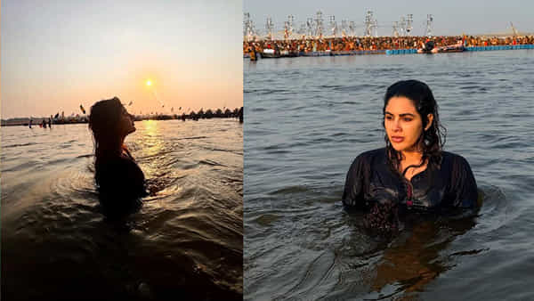 Maha Kumbh Mela: మహా కుంభమేళాలో టాలీవుడ్ స్టార్ హీరోయిన్.. త్రివేణి సంగమంలో పవిత్ర స్నానం.. ఫొటోస్ వైరల్