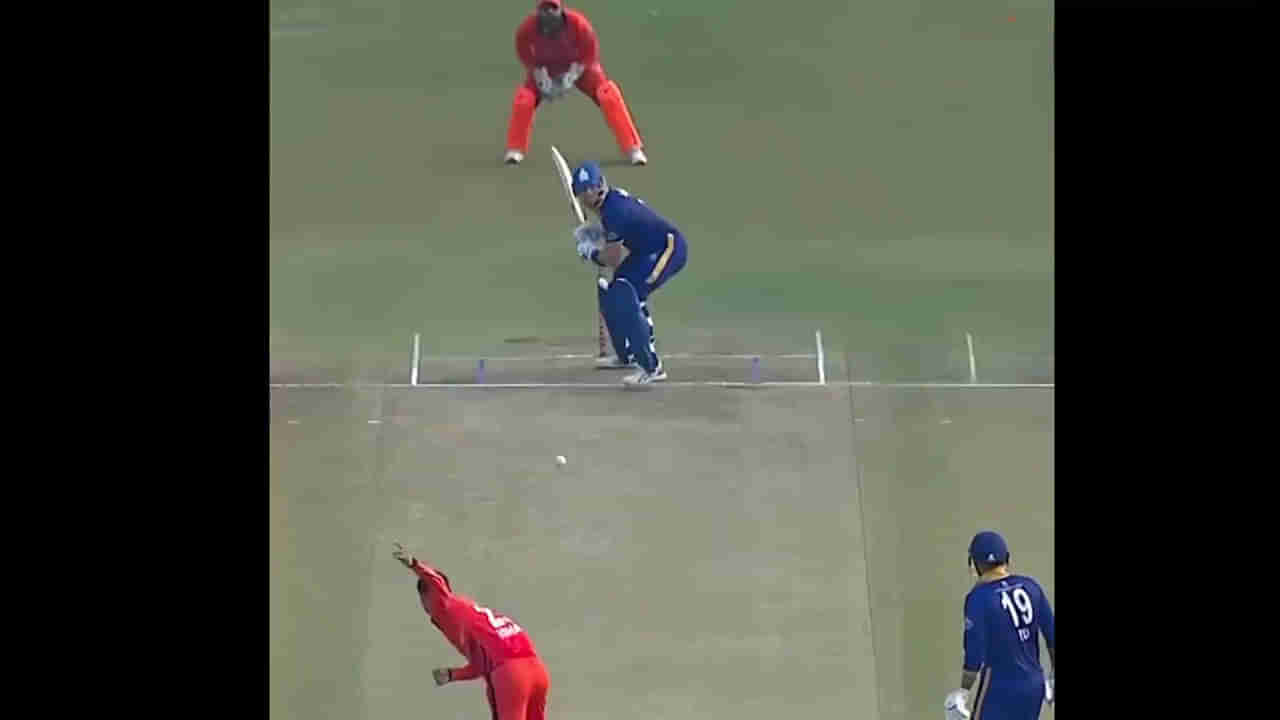 Video: 16 సిక్సర్లు, 12 ఫోర్లు.. 49 బంతుల్లో ఊహించని ఊచకోత.. 38 ఏళ్ల ప్లేయర్ బీభత్సం చూశారా?