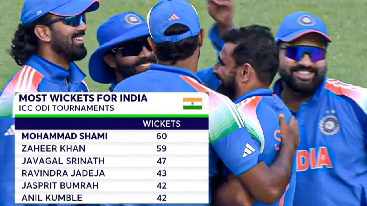 ఆసక్తికరమైన విషయం ఏంటంటే, ఇది ఐసీసీ ఛాంపియన్స్ ట్రోఫీలో షమీకి తొలి మ్యాచ్. అతను మూడు వన్డే ప్రపంచ కప్‌లలో 55 వికెట్లు పడగొట్టాడు.  2023 ఎడిషన్‌లో 24 వికెట్లు పడగొట్టాడు. దీంతో షమీ 200 వన్డే వికెట్లు పూర్తి చేసిన అత్యంత వేగవంతమైన బౌలర్ (బౌలింగ్ పరంగా) కూడా అయ్యాడు.