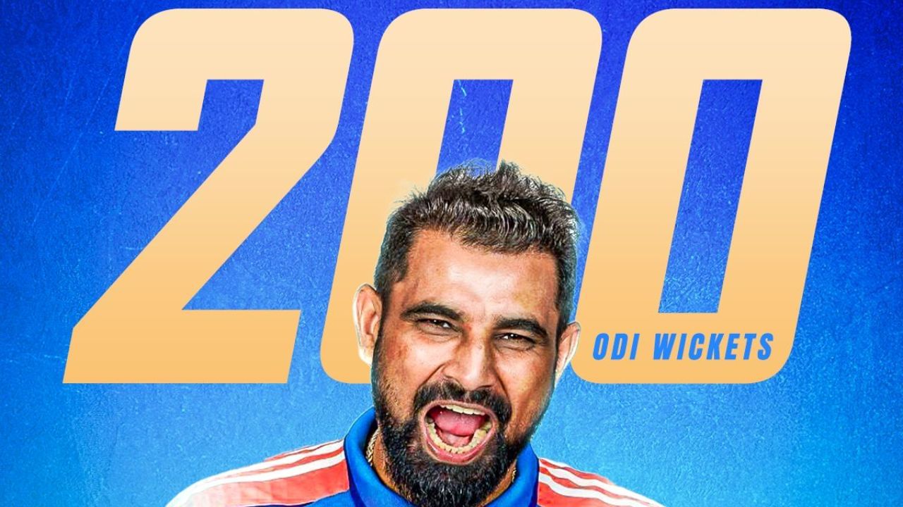 34 ఏళ్ల షమీ, తన ఆరోసారి ఐదవ వికెట్ల హాల్‌ను నమోదు చేసుకున్నాడు.  ఈ ఫార్మాట్‌లో భారతదేశం తరపున అత్యధికంగా ఐదు వికెట్లు సాధించిన ఆటగాడిగా కూడా ఉన్నాడు. భారత బౌలర్ చేసిన తదుపరి అత్యుత్తమ బౌలర్ జవగల్ శ్రీనాథ్, హర్భజన్ సింగ్‌లు మూడుసార్లు ఐదు వికెట్లు పడగొట్టారు.