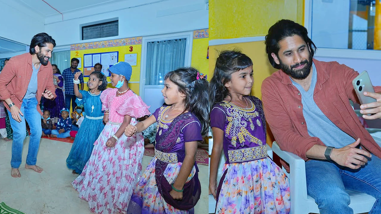  ఇక శోభిత కూడా పిల్లలతో కబుర్లు చెబుతూ వారి కళ్లల్లో ఆనందాన్ని నింపింది. ప్రస్తుతం ఇందుకు సంబంధించిన ఫొటోలు నెట్టింట వైరలవుతున్నాయి. ఇది చూసిన వారందరూ నాగ చైతన్య-  శోభితలపై ప్రశంసల వర్షం కురిపిస్తున్నారు