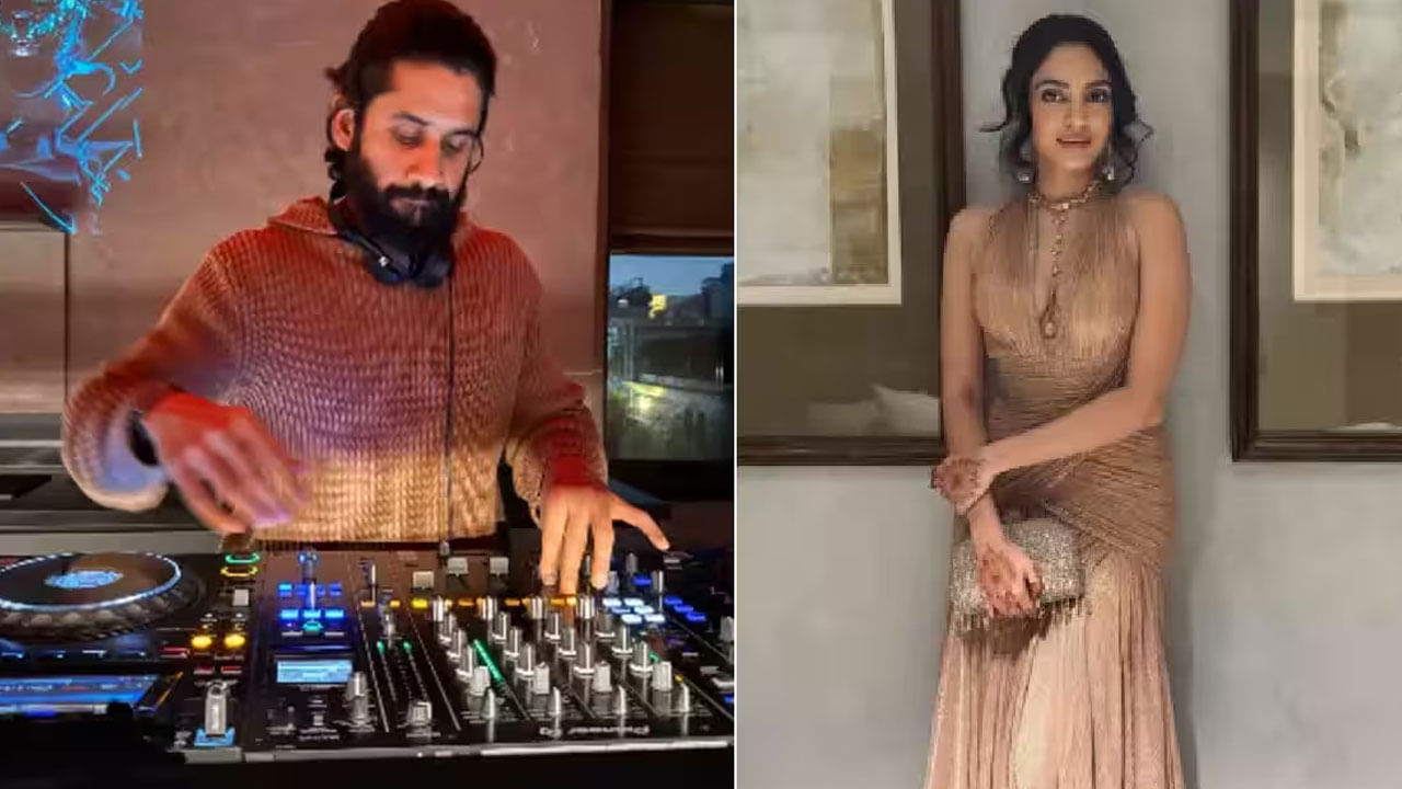 నాగచైతన్య డీజే ఫ్లే చేస్తున్న ఫొటో‌ను శోభితా షేర్ చేయడంతో ఇది తెగ వైరల్ అవుతోంది. ఇందులో చైతూ, స్వెటర్ వేసుకొని, డీజే ప్లే చేస్తూ కనిపిస్తారు.