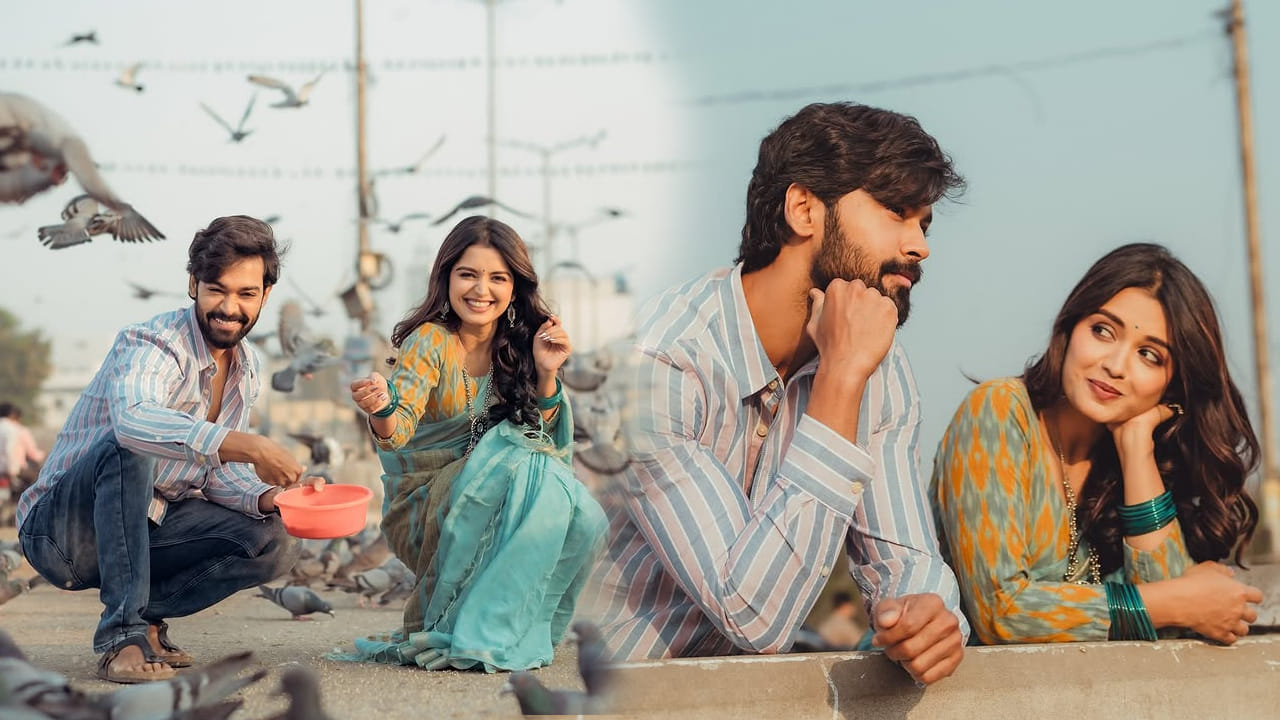 అందులో స్కై బ్లూ కలర్ శారీలో సింపుల్ లుక్‌లో చాలా బాగుంది ఈ నటి. అంతే కాకుండా శివ కుమార్ కూడా చాలా సింపుల్‌గా కనిపిస్తూ  ఫ్యాన్స్  మనసు దోచుకున్నాడు.