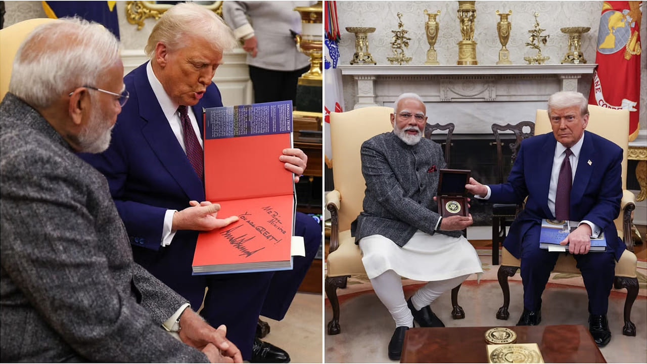 PM Modi: ప్రధాని మోదీకి ట్రంప్‌ స్పెషల్‌ గిఫ్ట్‌.. ఏంటో తెలుసా?