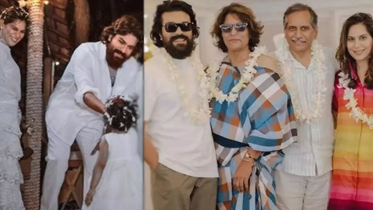 Ram Charan: అత్త-మామల వెడ్డింగ్ యానివర్సరీ వేడుకల్లో రామ్ చరణ్.. స్పెషల్ అట్రాక్షన్‌గా క్లింకారా.. వీడియో