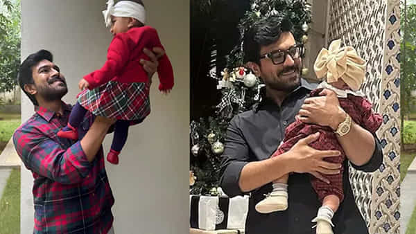 Ram Charan: మెగా ప్రిన్సెస్ క్లింకార ఫేస్ రివీల్.. రామ్ చరణ్ కూతురు ఎంత క్యూట్గా ఉందో చూశారా? వీడియో