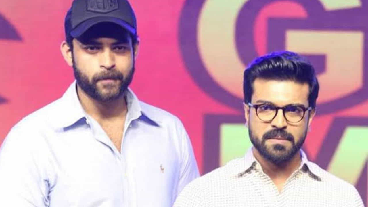 ఇక తాజా ఫొటోలో రెడ్ కలర్ టీషర్ట్‌లో వరుణ్ తేజ్ చిన్న స్మైల్ ఇస్తూ కనిపించగా, చరణ్ బ్లూకలర్ టీ షర్ట్‌లో నవ్వుతూ కనిపించాడు. ఇక ఈ ఫొటోను చూసిన అభిమానులు మెగా హీరోల అనుబంధం అంటూ కామెంట్స్ చేస్తున్నారు.