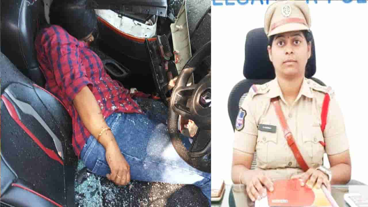 Telangana: బైక్ను తప్పించబోయి ఘోర రోడ్డు ప్రమాదం.. మహిళా ఎస్ఐ దుర్మరణం..!