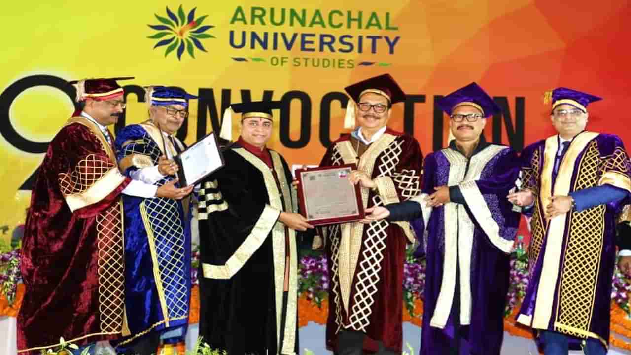 సామాజికవేత్త సునీల్ దేవధర్‌కు అరుదైన గౌరవం.. డాక్టరేట్‌తో సత్కరించిన అరుణాచల్ యూనివర్సిటీ